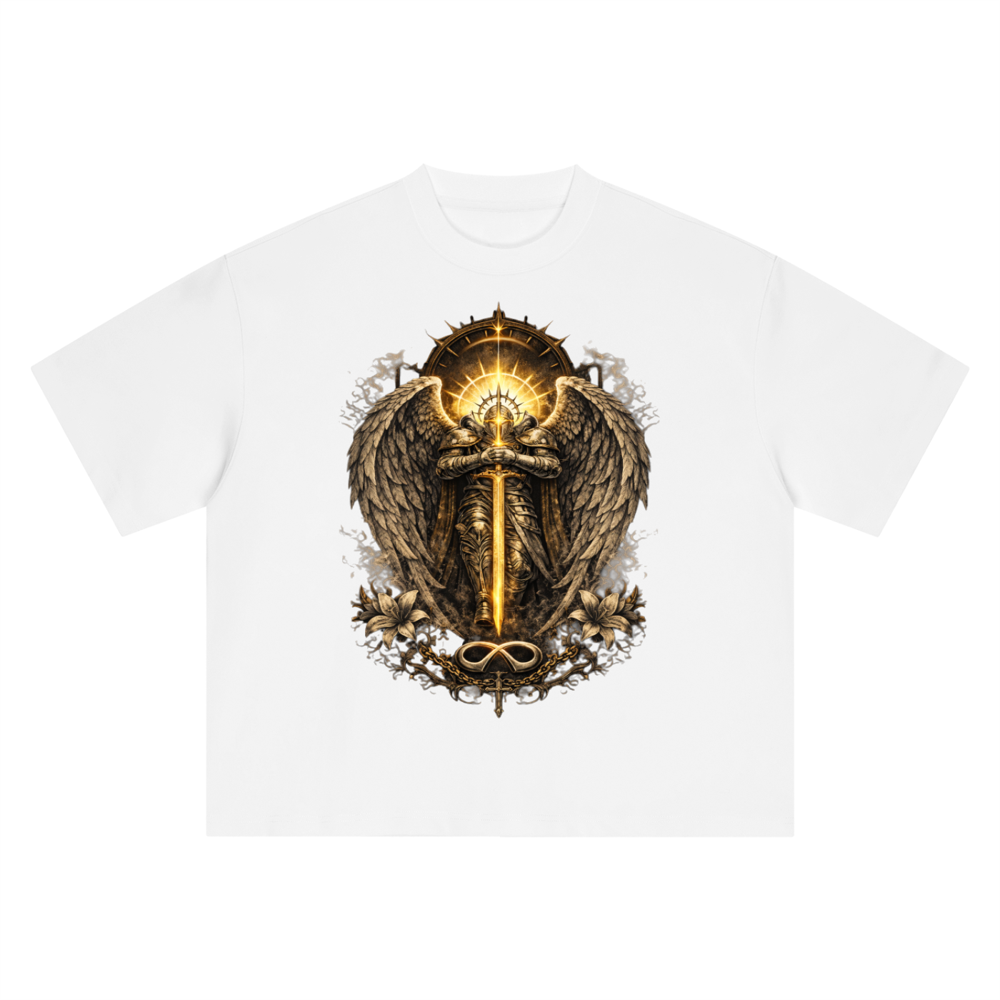 Eternal Guardian Graphic Boxy Oversized Tee
