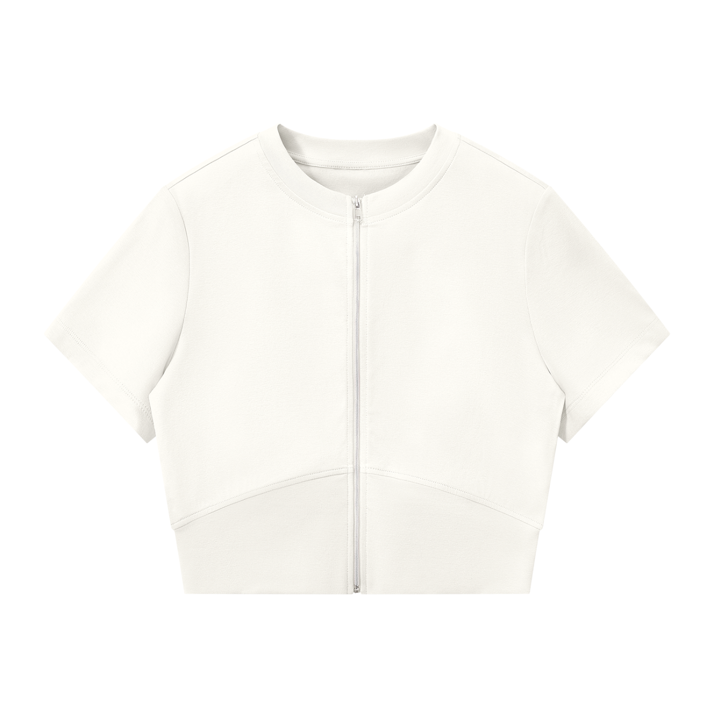 "Concrete Jungle " Women’s Paneling Full Zip Tee