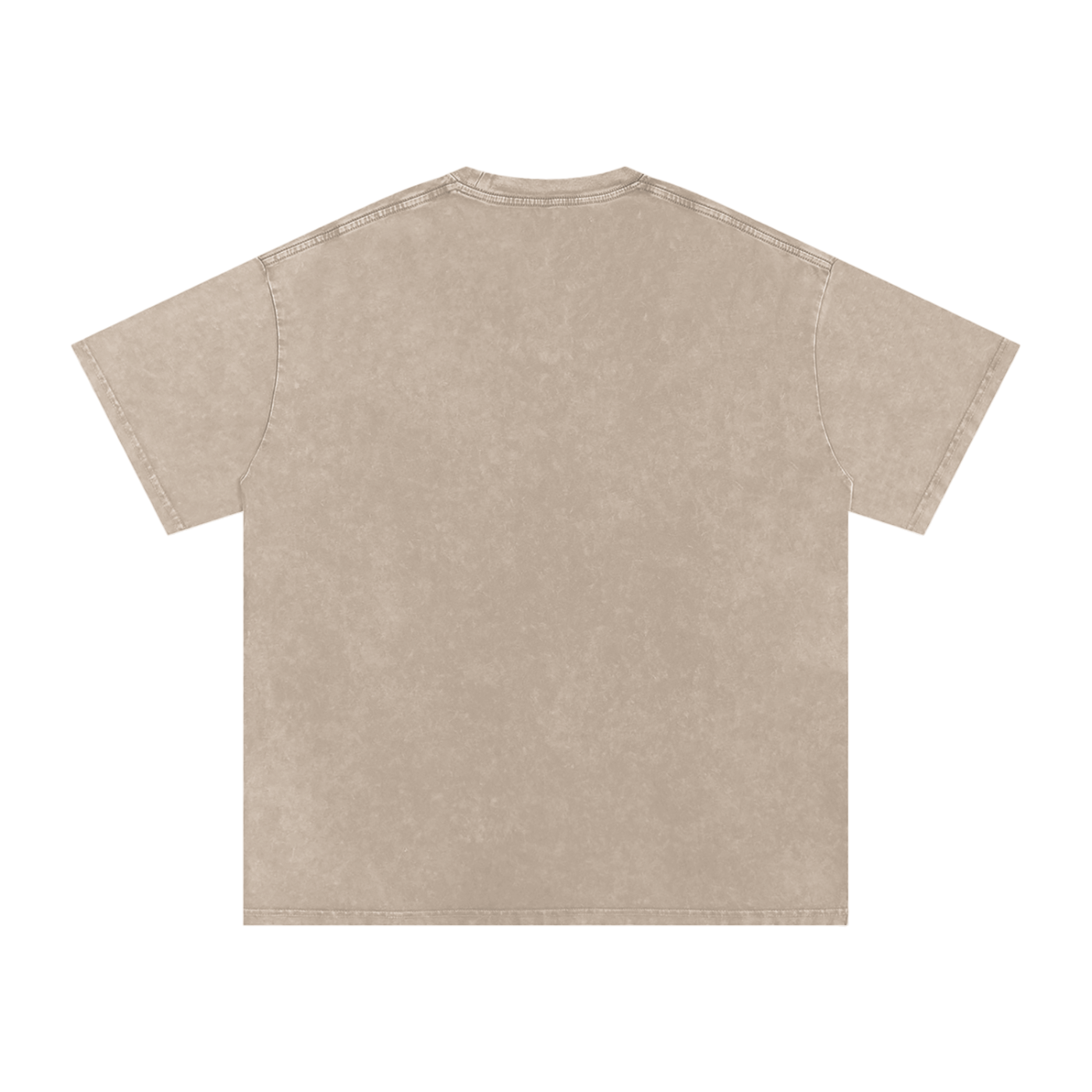 "Real hip-hop has scratches"  Snow Washed Oversized Cotton Tee