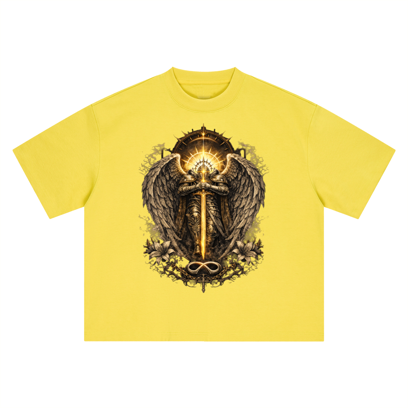 Eternal Guardian Graphic Boxy Oversized Tee