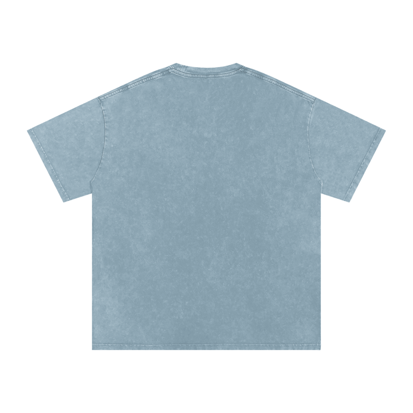 "Real hip-hop has scratches"  Snow Washed Oversized Cotton Tee